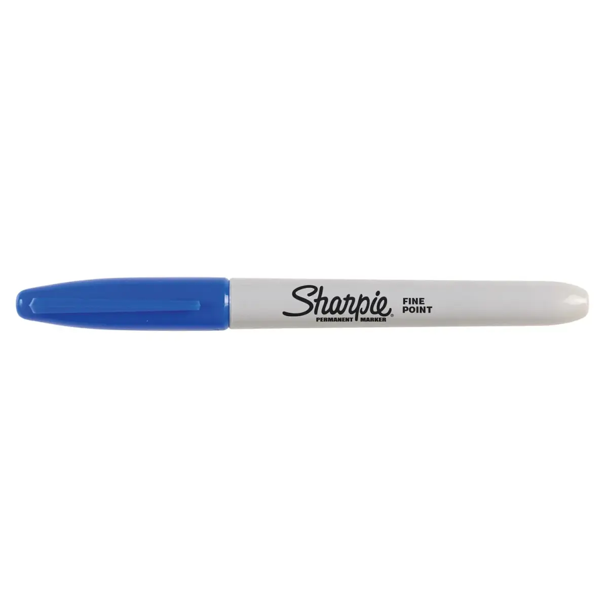 Sharpie Permanent Markers Fine Point Black & Blue 2 Count | Fade & Water Resistant Ink - view 9