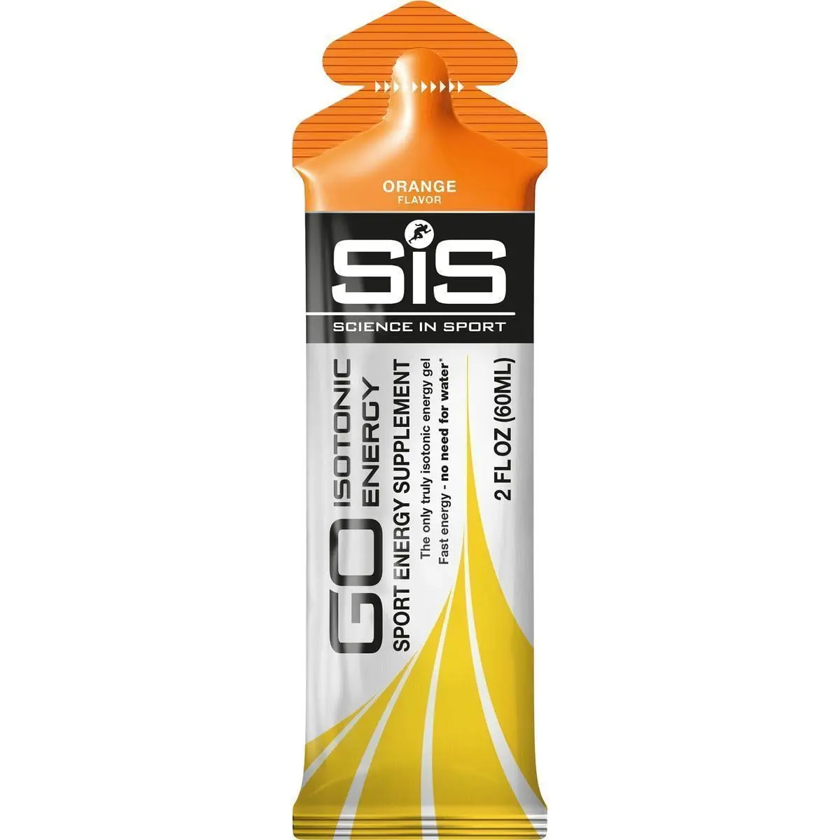 Science in Sport GO Isotonic Energy Gel Orange 60ml (2 Fl Oz) | Informed Sport Certified for Elite Endurance - main product image