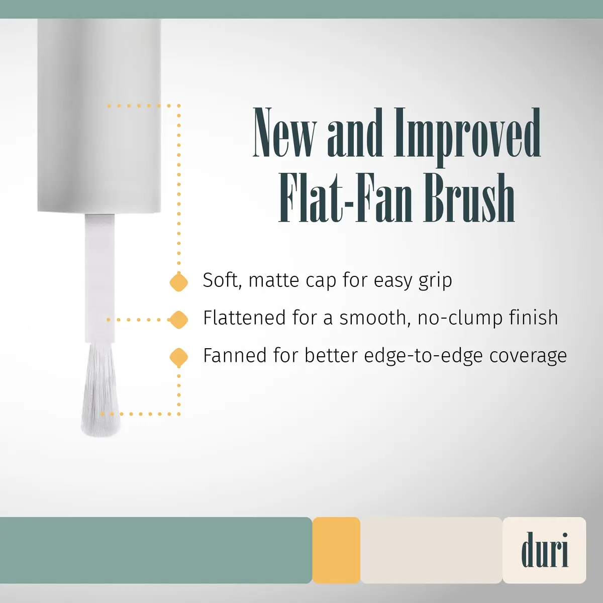 duri Nail Polish 0.5 Fl Oz | Wedding Vows Pastel Pink, Glossy Finish, Fast Drying, Vegan, Made in USA - view 3