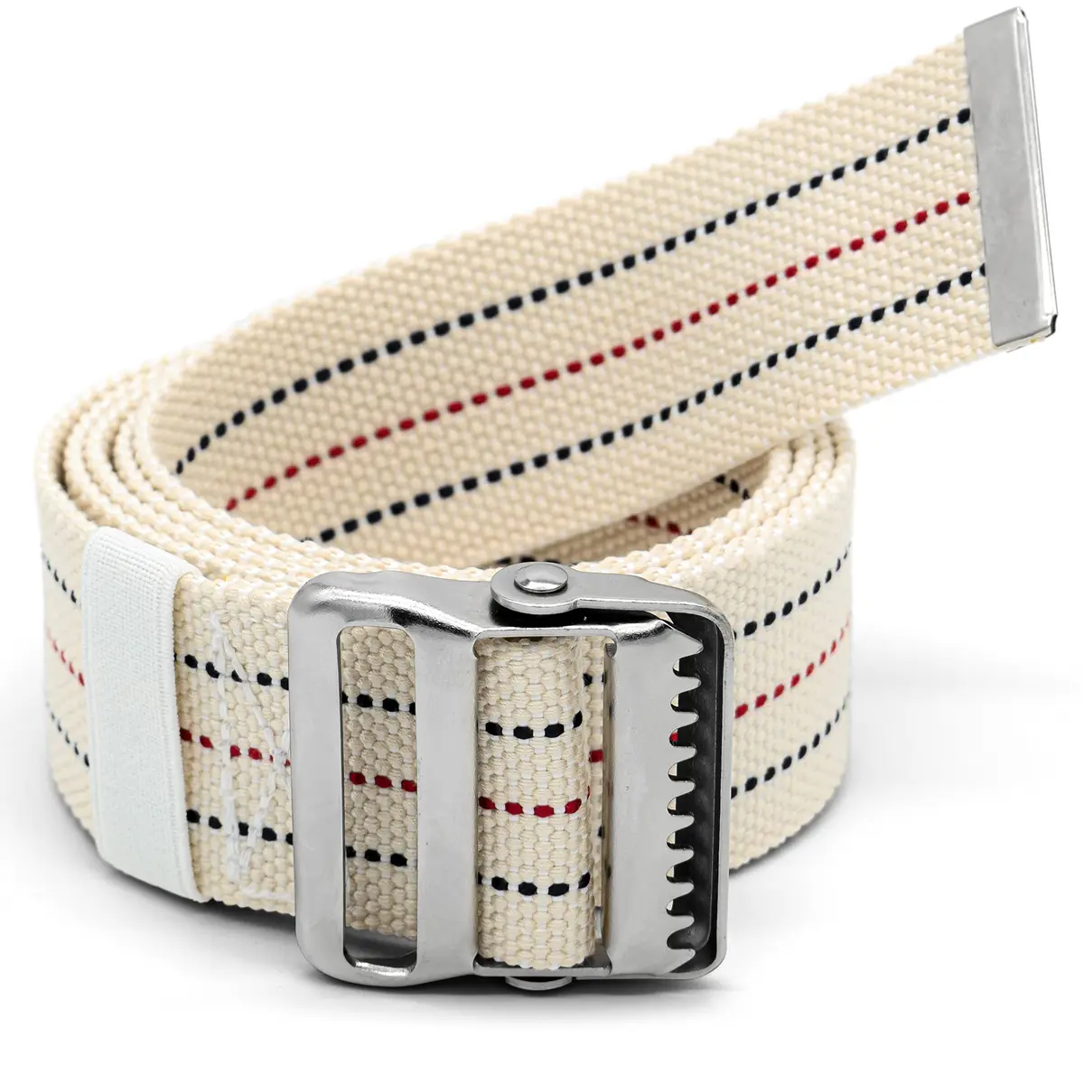 LiftAid Transfer and Gait Belt 60 Inch with Metal Buckle and Loop | Walking, Standing and Transfer Assist Aid for Seniors, Elderly Patients, Caregiver, Nurse, Therapist (Beige) - view 6