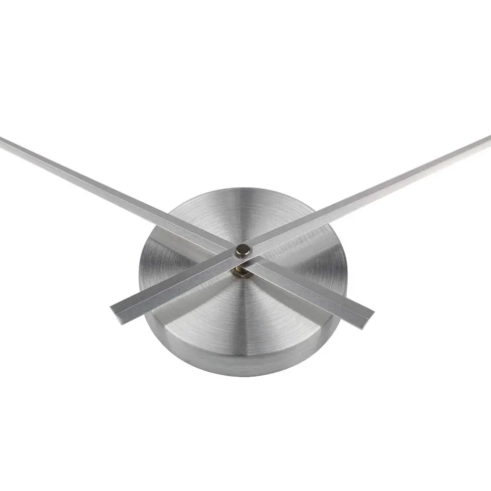 Timelike Large Wall Clock Hands Silver | 31.5cm Minute Hand, 23.5cm Hour Hand | 80.0 cm (31.5 in) Minute Hand - view 3