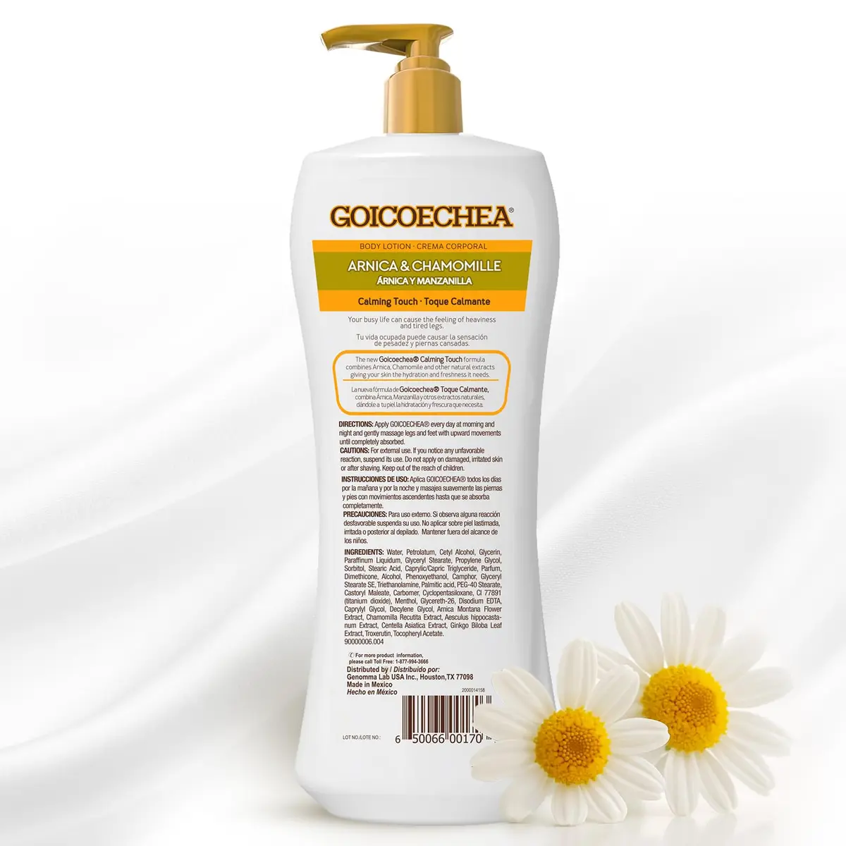 Goicoechea Arnica & Chamomile Body Lotion 13.5 Oz | Supports Leg Comfort & Skin Hydration - view 9