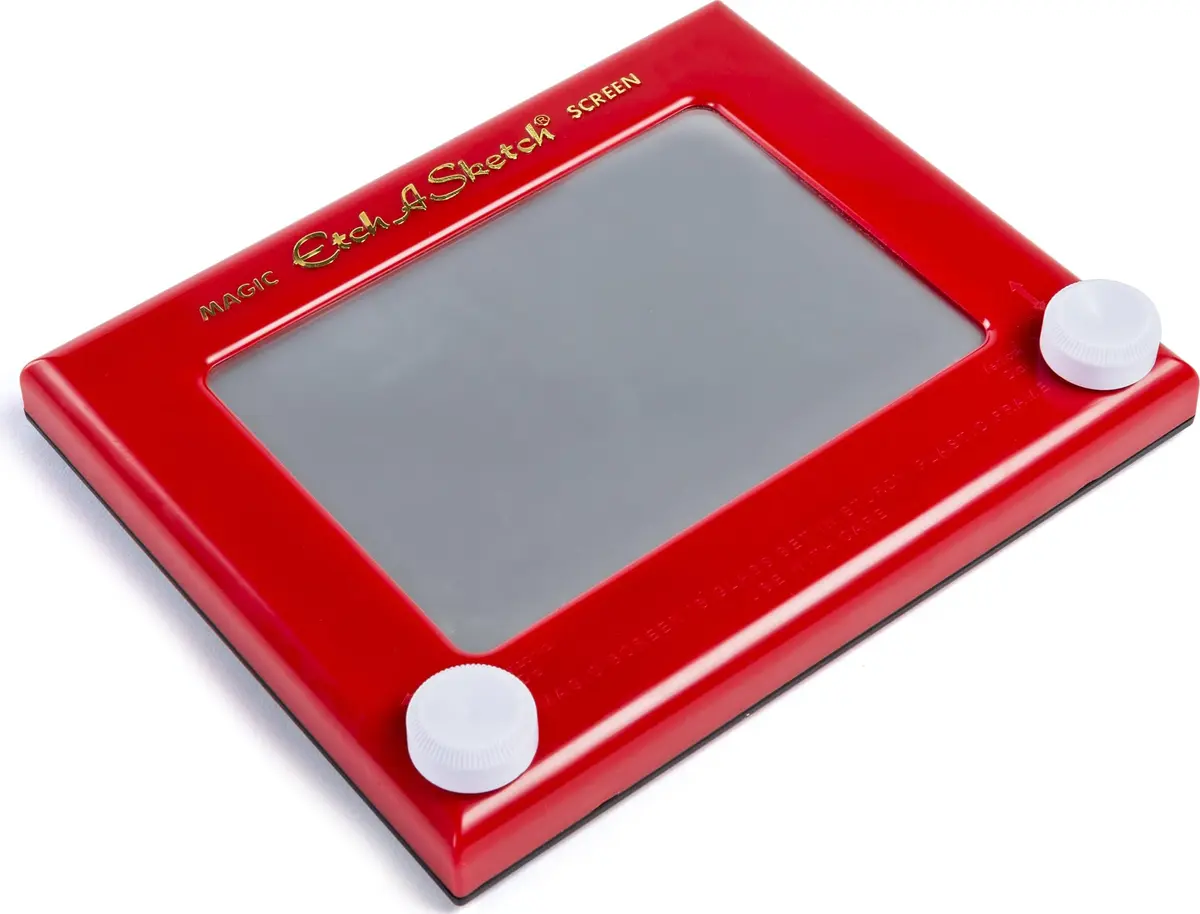 Etch A Sketch Classic Red Drawing Toy | Iconic Mechanical Toy for Ages 3+ - view 4