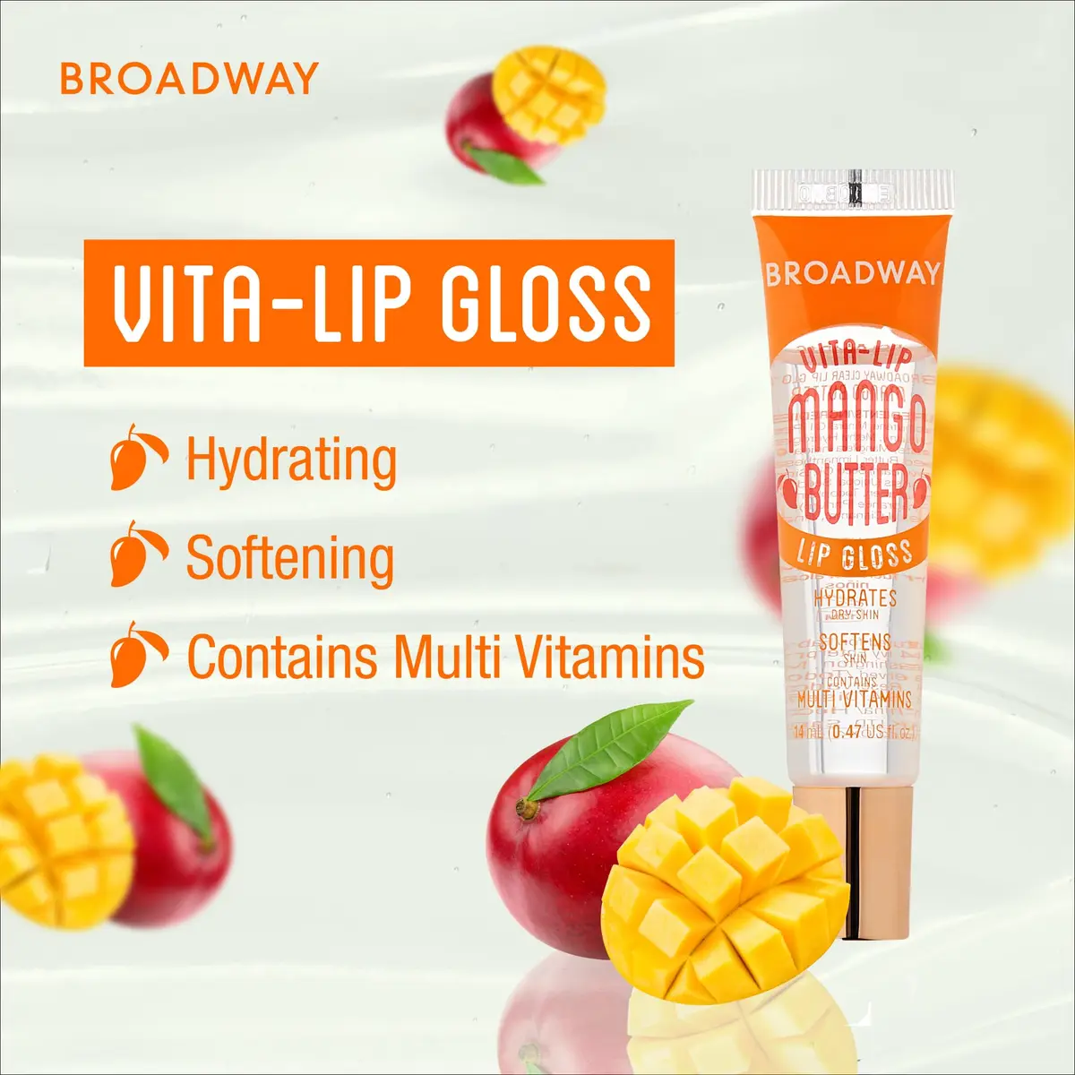 Ruby Kisses Broadway Vita-Lip Clear Lip Gloss 5 Pack (2.35 ml / 0.08 Fl Oz) | Ultra-Hydrating & Soothing Formula with Vitamin Oils - view 6