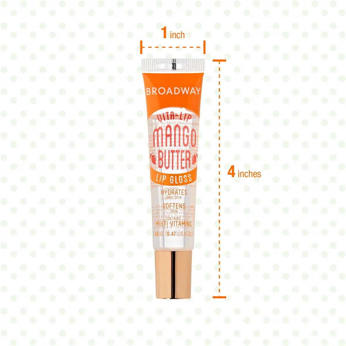 Ruby Kisses Broadway Vita-Lip Clear Lip Gloss 5 Pack (2.35 ml / 0.08 Fl Oz) | Ultra-Hydrating & Soothing Formula with Vitamin Oils - view 9