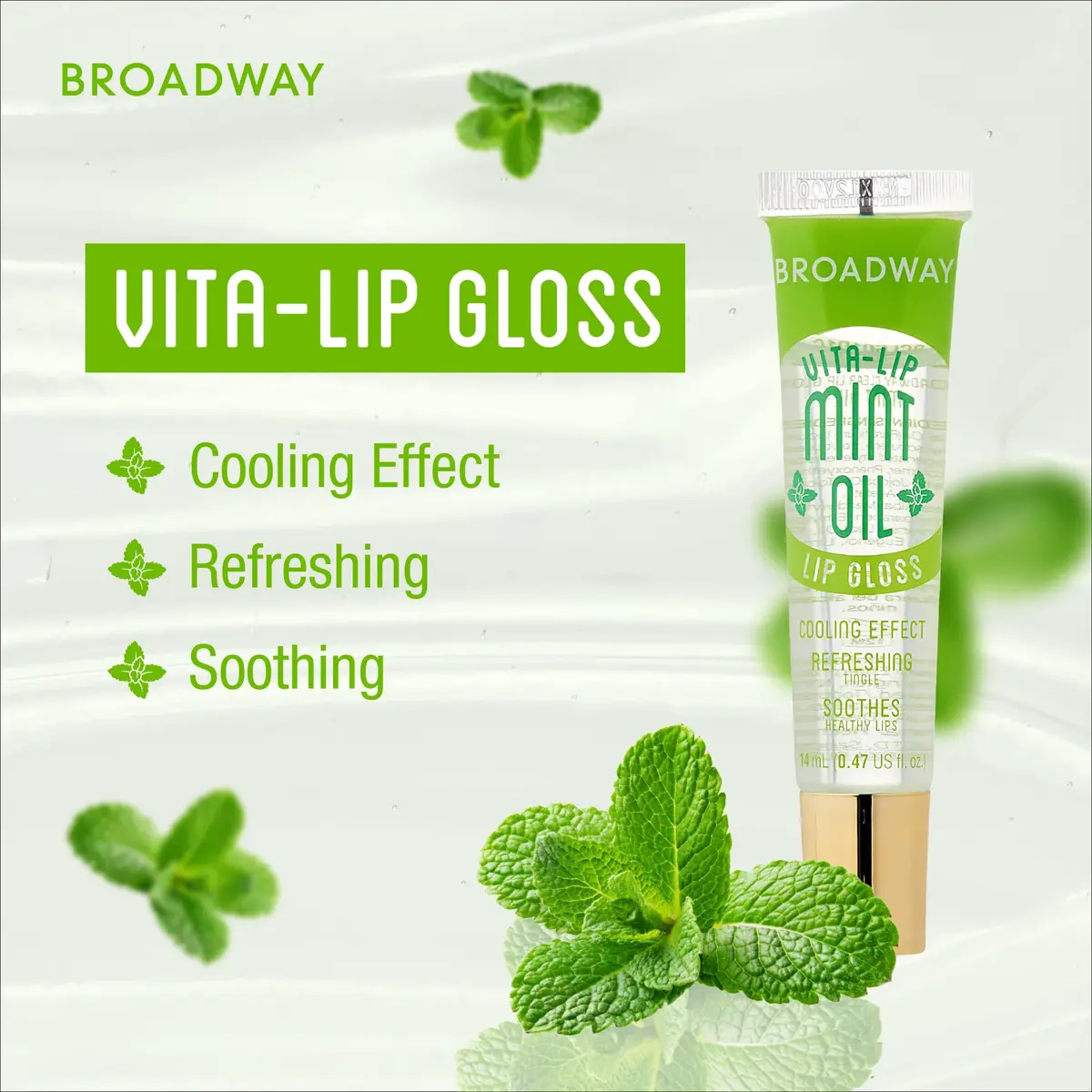 Ruby Kisses Broadway Vita-Lip Clear Lip Gloss 5 Pack (2.35 ml / 0.08 Fl Oz) | Ultra-Hydrating & Soothing Formula with Vitamin Oils - view 3