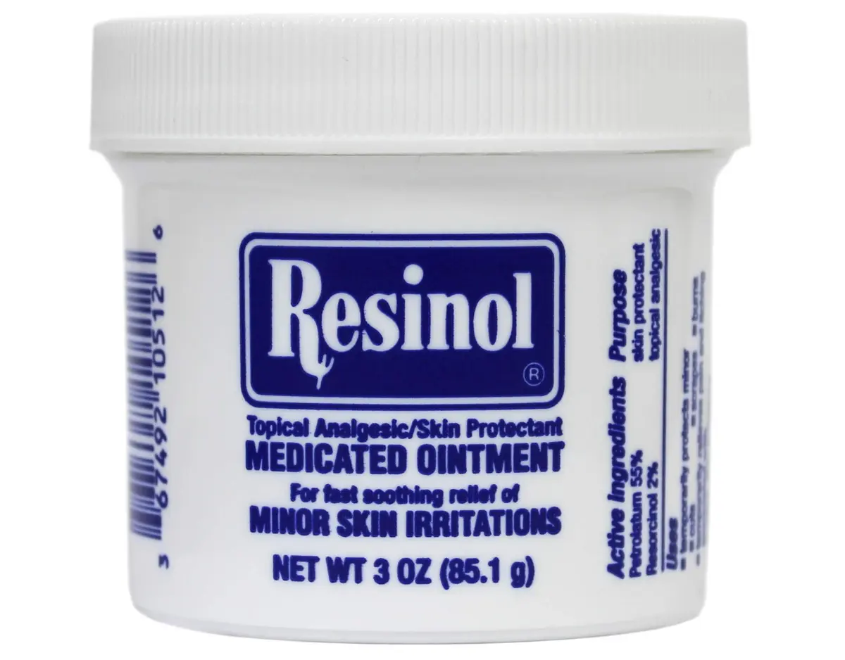 Resinol Medicated Ointment 3 Oz. Ointment (Pack of 2) | Multi-skin irritations relief - main product image