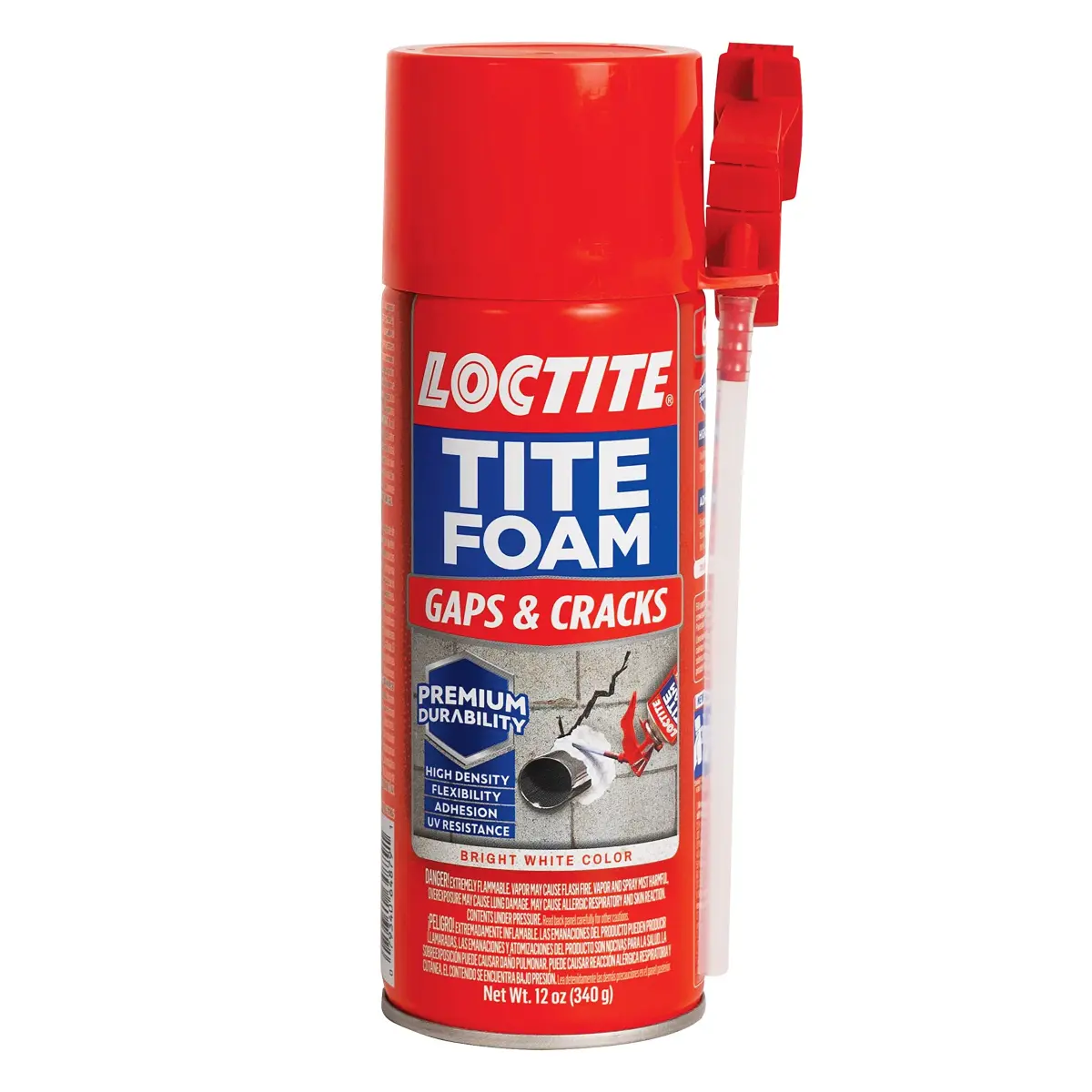 Loctite Tite Foam Gaps & Cracks Spray Foam Sealant 355ml (12 fl oz) | Industrial Urethane Insulation - main product image