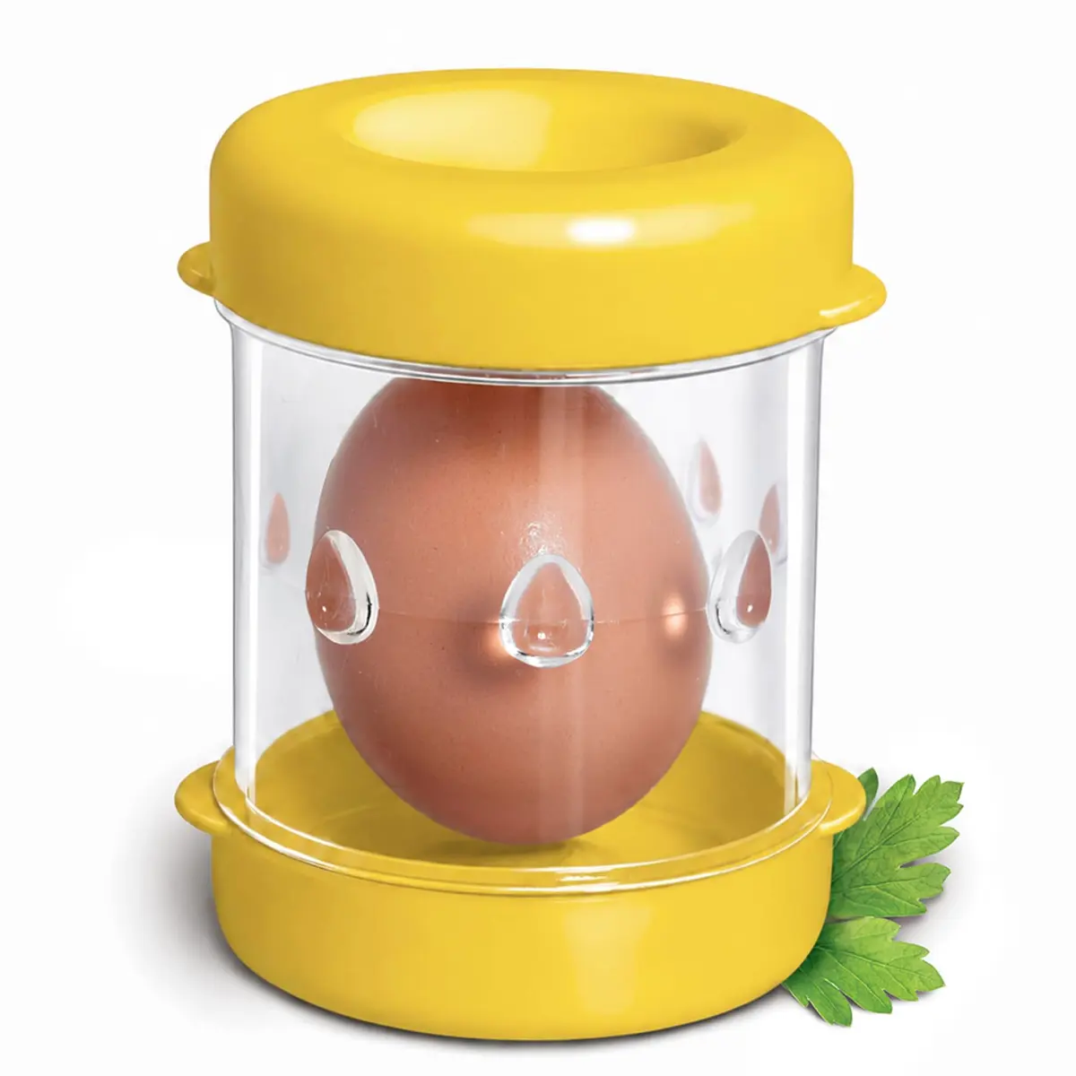 NEGG Boiled Egg Peeler - Yellow | Fast, Easy & Made in USA - main product image