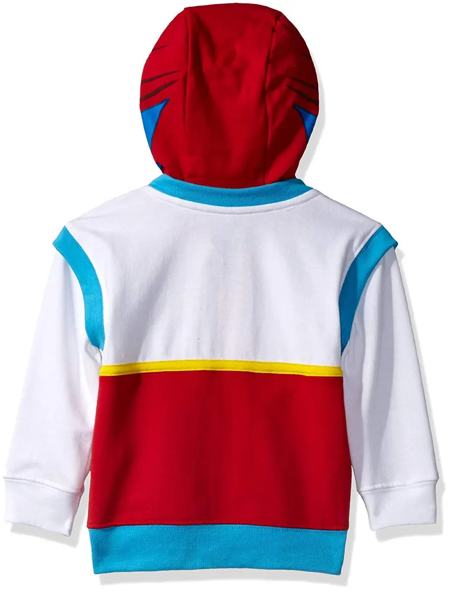 Paw Patrol Toddler Boys Ryder Costume Hoodie, Multi, 5T | Officially Licensed Nickelodeon Apparel - view 2