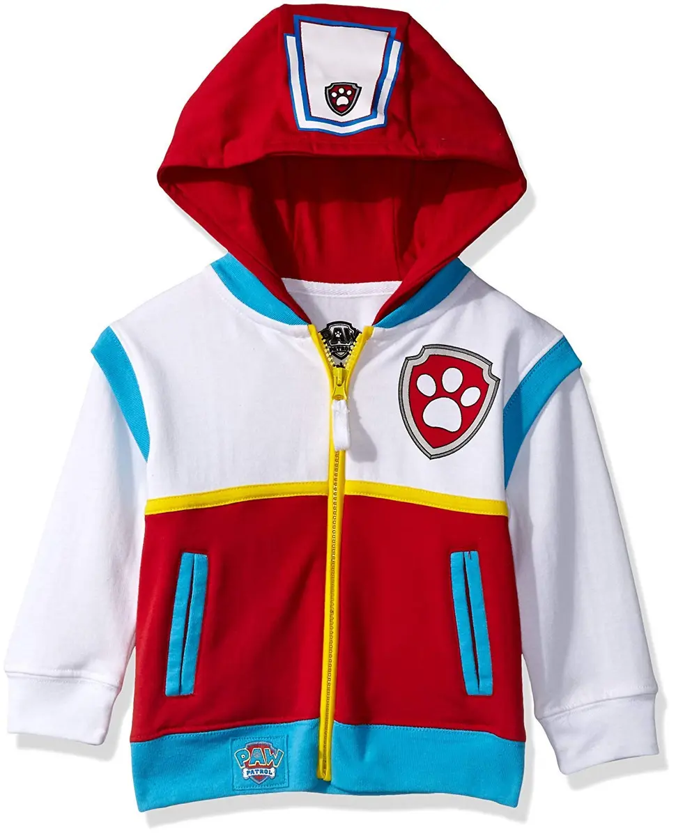 Paw Patrol Toddler Boys Ryder Costume Hoodie, Multi, 5T | Officially Licensed Nickelodeon Apparel - view 3
