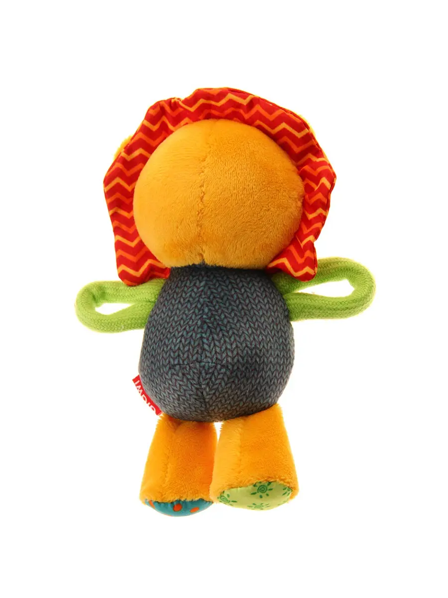 Gigwi Plush Friends Puffy Animal Lion | 24cm Soft Toy for Dogs & Kids - view 4