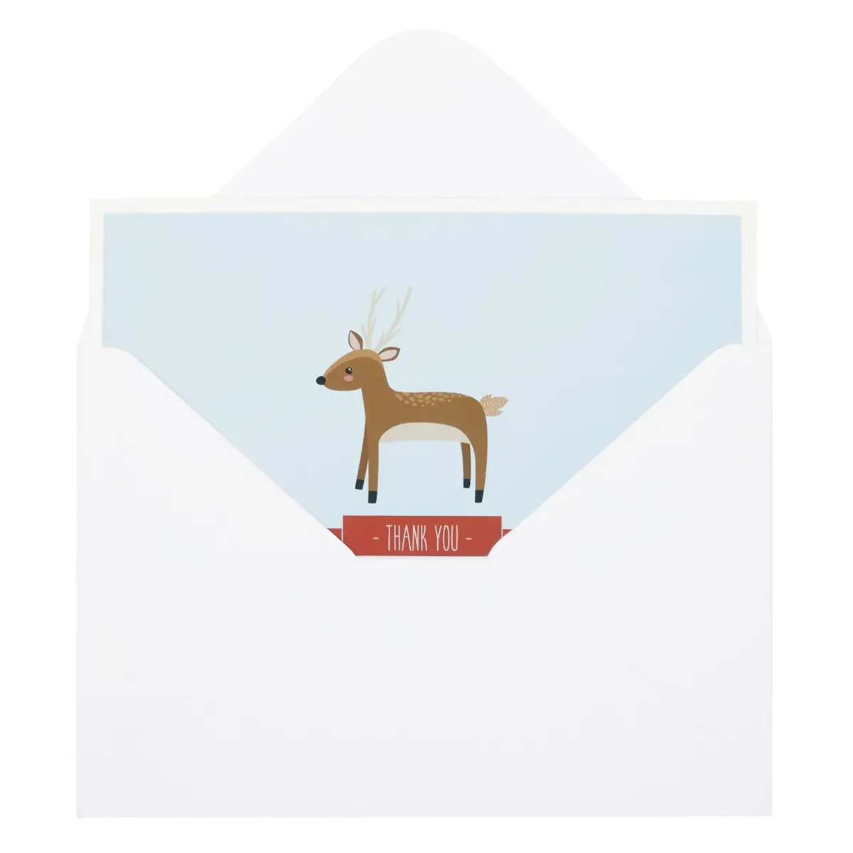 Best Paper Greetings 48 Pack Cute Forest Animal Thank You Cards | Whimsical Woodland Designs for All Occasions - view 6