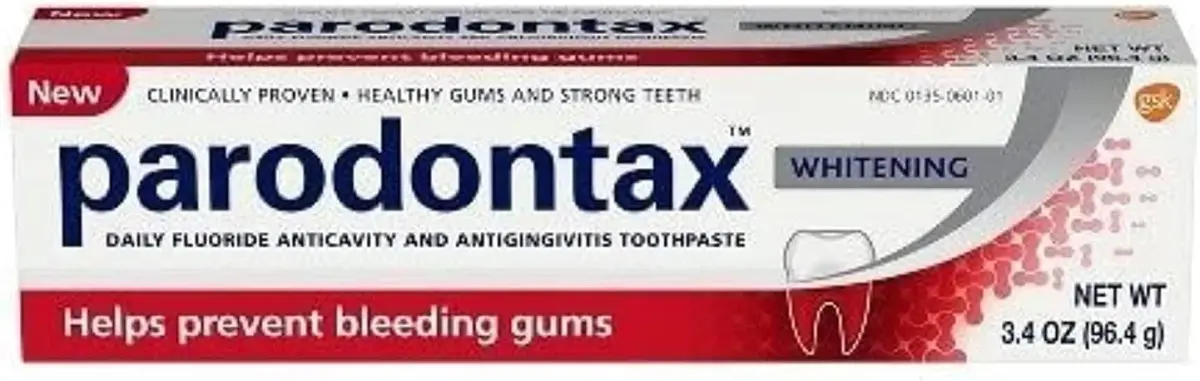 Parodontax Clean Mint Toothpaste for Bleeding Gums, 20.4ml (3.4 Ounce) | Clinically Proven to Help Reverse Gingivitis - main product image