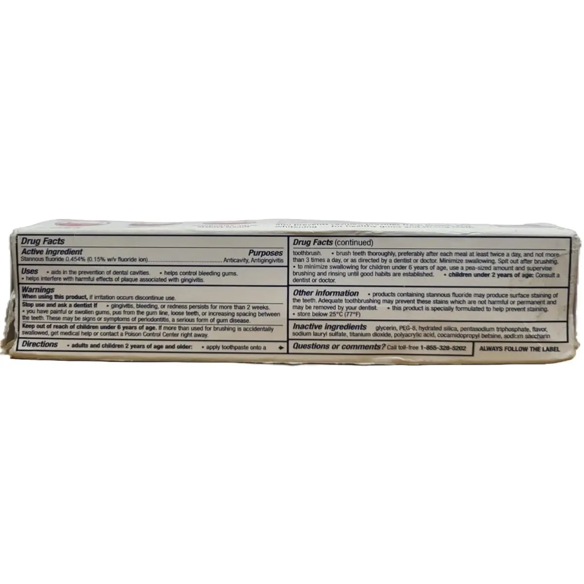 Parodontax Clean Mint Toothpaste for Bleeding Gums, 20.4ml (3.4 Ounce) | Clinically Proven to Help Reverse Gingivitis - view 8