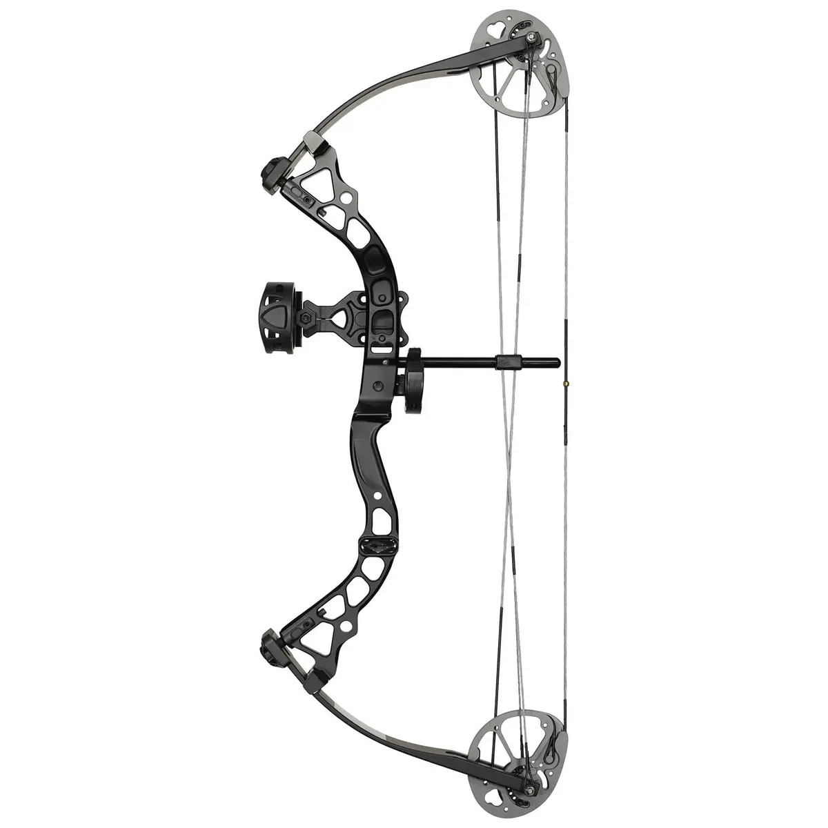 Diamond Archery Youth Atomic Bow Fully Adjustable 12"-24" | 6-29 LBS Draw, 191 FPS, Right Hand, Black - main product image