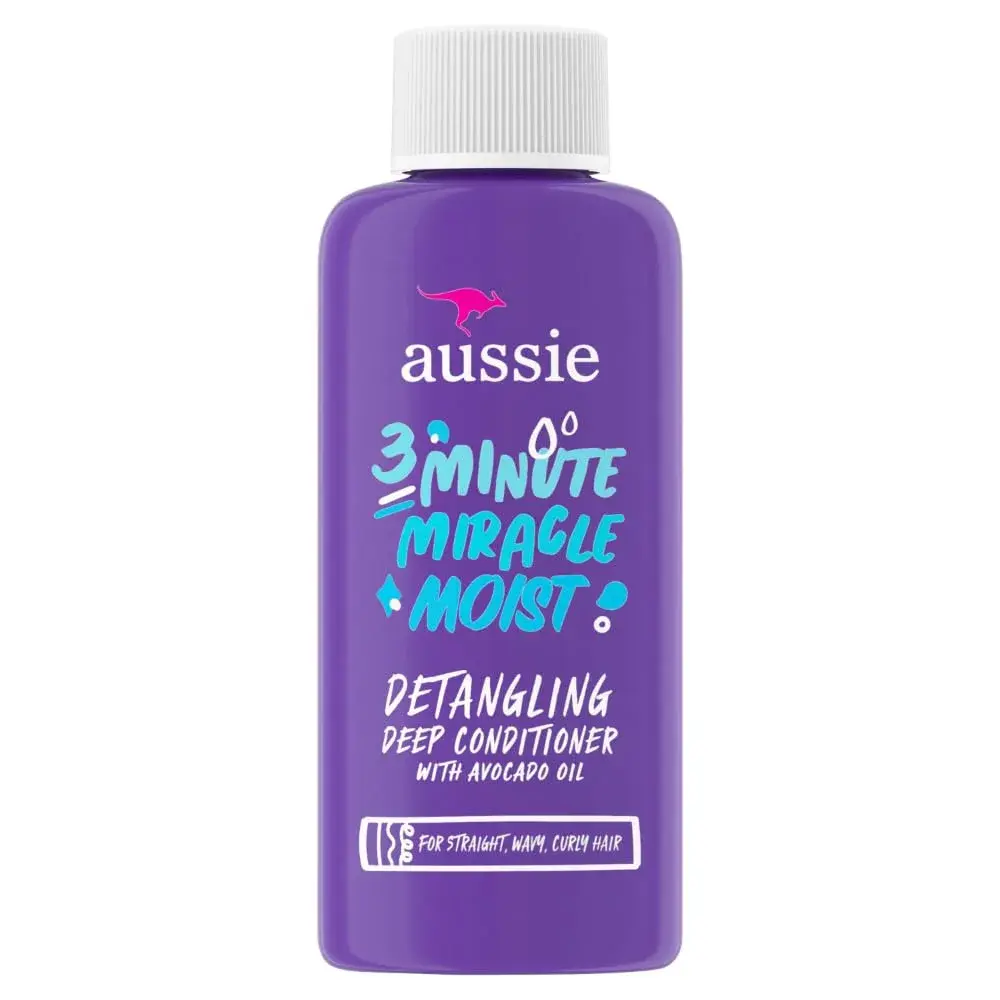 Aussie 3 Minute Miracle Moist Deep Conditioning Treatment 1.7 fl oz (50.3 ml) | Hydrates Dry Hair - main product image