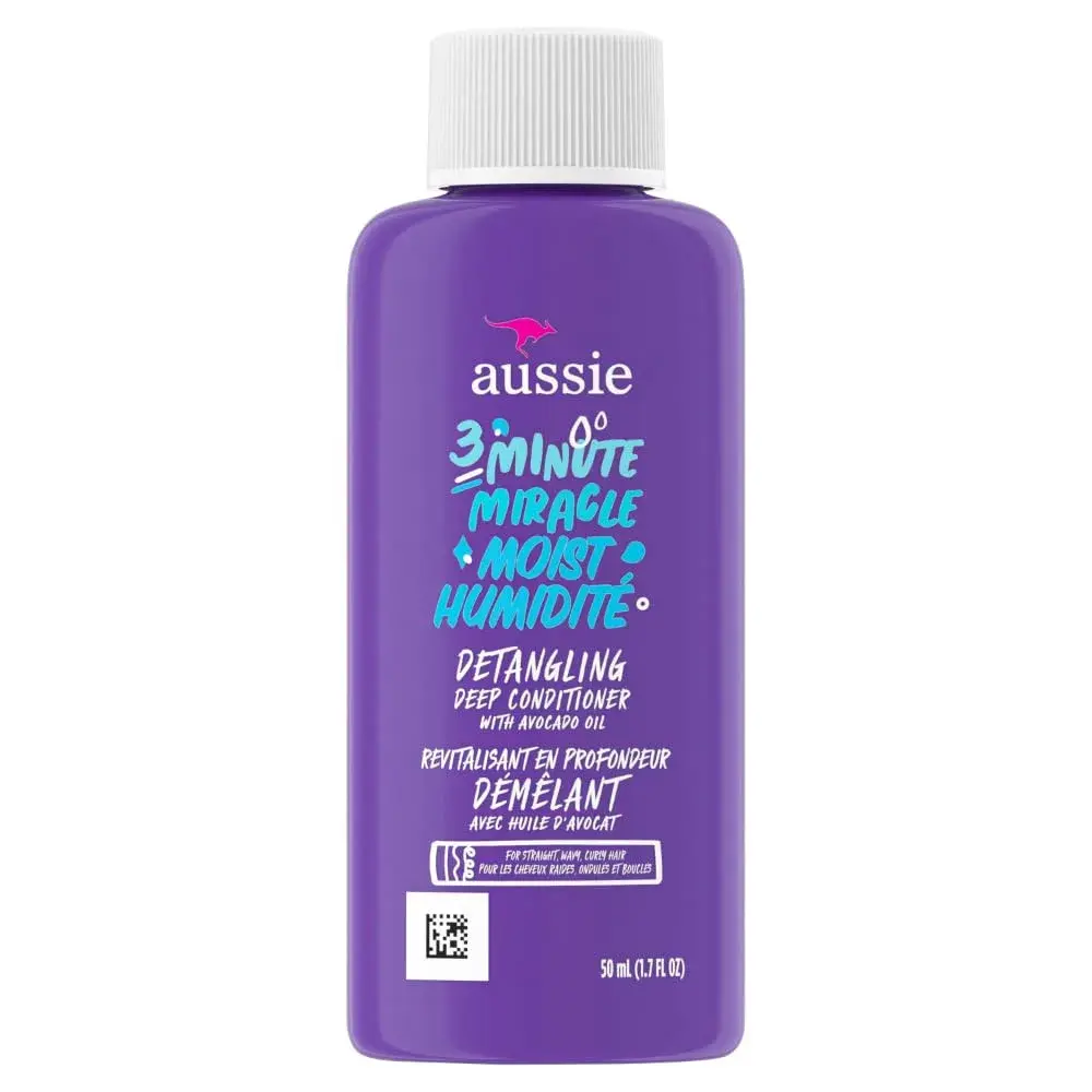 Aussie 3 Minute Miracle Moist Deep Conditioning Treatment 1.7 fl oz (50.3 ml) | Hydrates Dry Hair - view 8