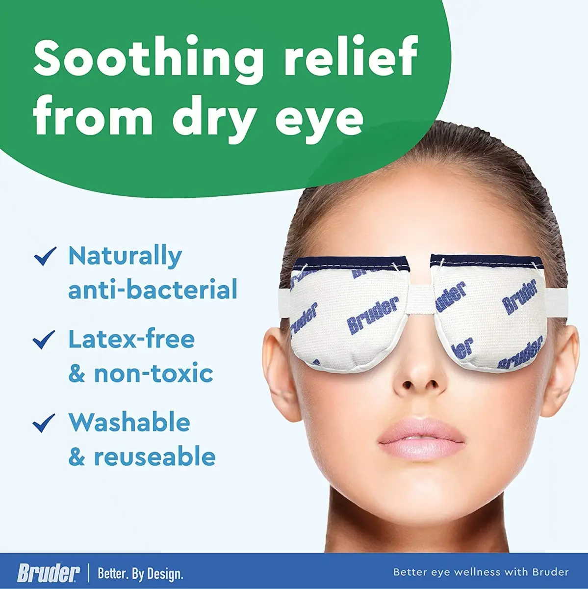 Bruder Moist Heat Eye Compress | 1 Unit (Pack of 1) | Doctor-Recommended for Dry Eye Relief - view 4