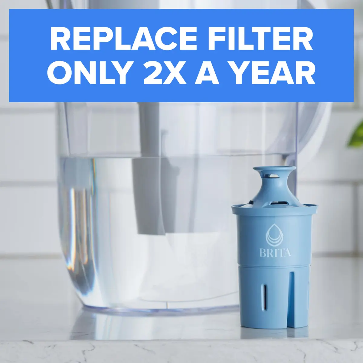 Brita Elite Replacement Water Filter 1 Pack | Reduces 99% Lead & Contaminants, Lasts 6 Months - view 3