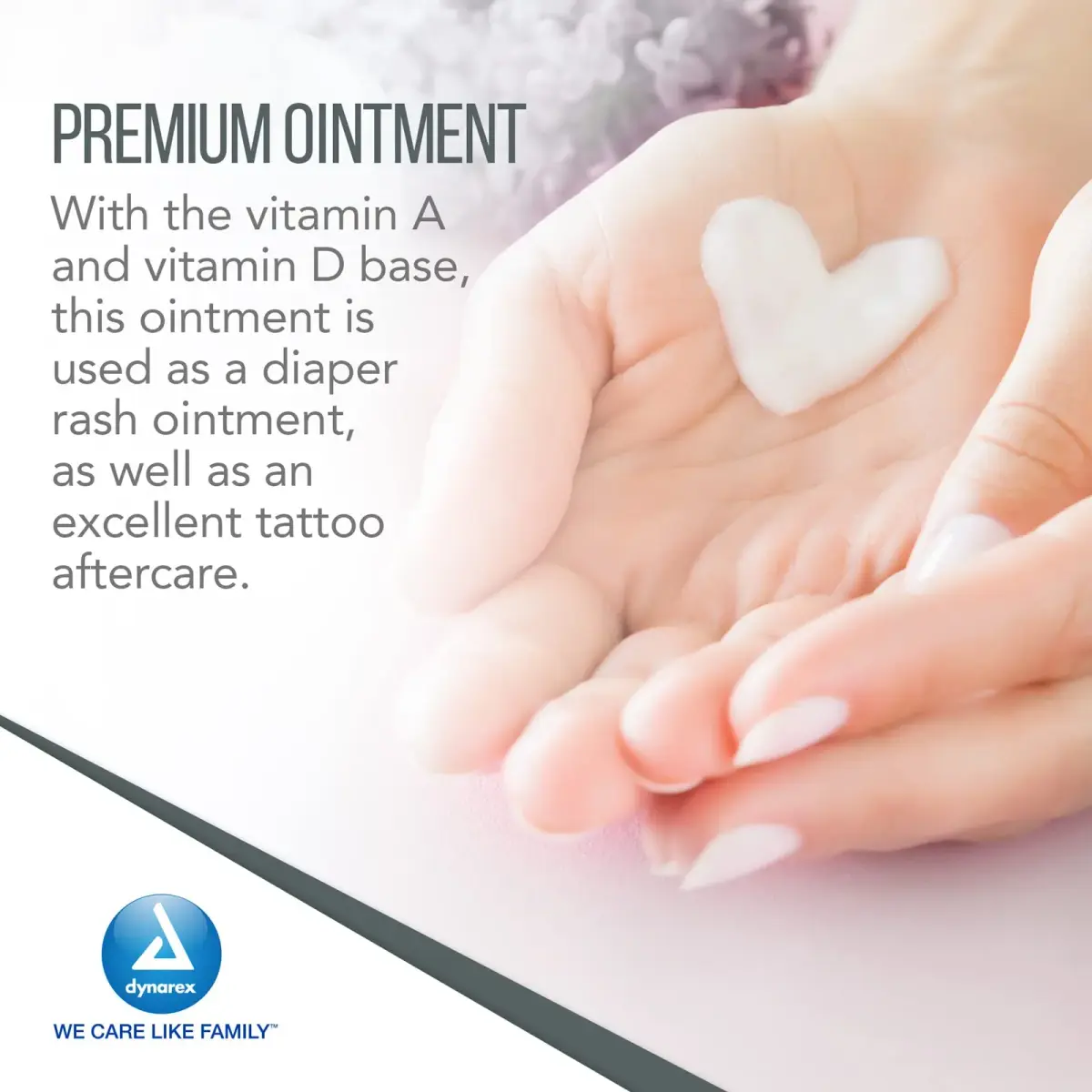 Dynarex Vitamins A&D Ointment Without Lanolin 5g (0.18 Oz) Packets | Protects Skin & Soothes Irritation - view 5