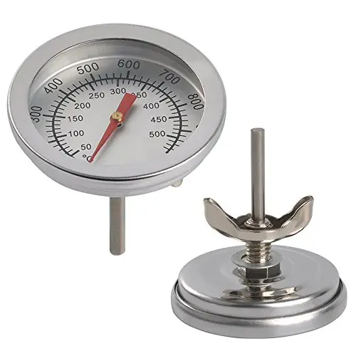 YOTOM BBQ Thermometer 2-Pack | Stainless Steel Grill Temp Gauges for Smoker & Oven - view 6