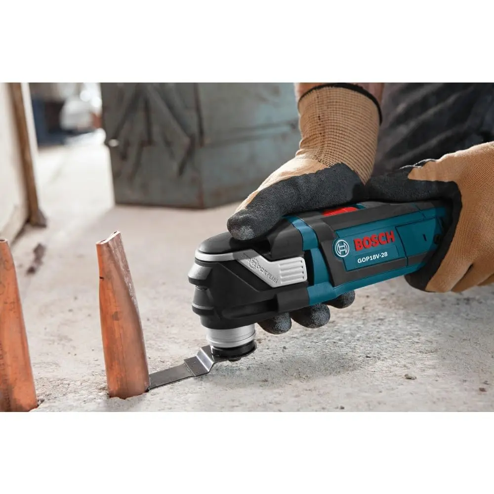 Bosch GOP18V-28N 18V EC Brushless Oscillating Multi-Tool | Versatile, Compact, StarlockPlus for Quick-Change (Bare Tool) - view 5