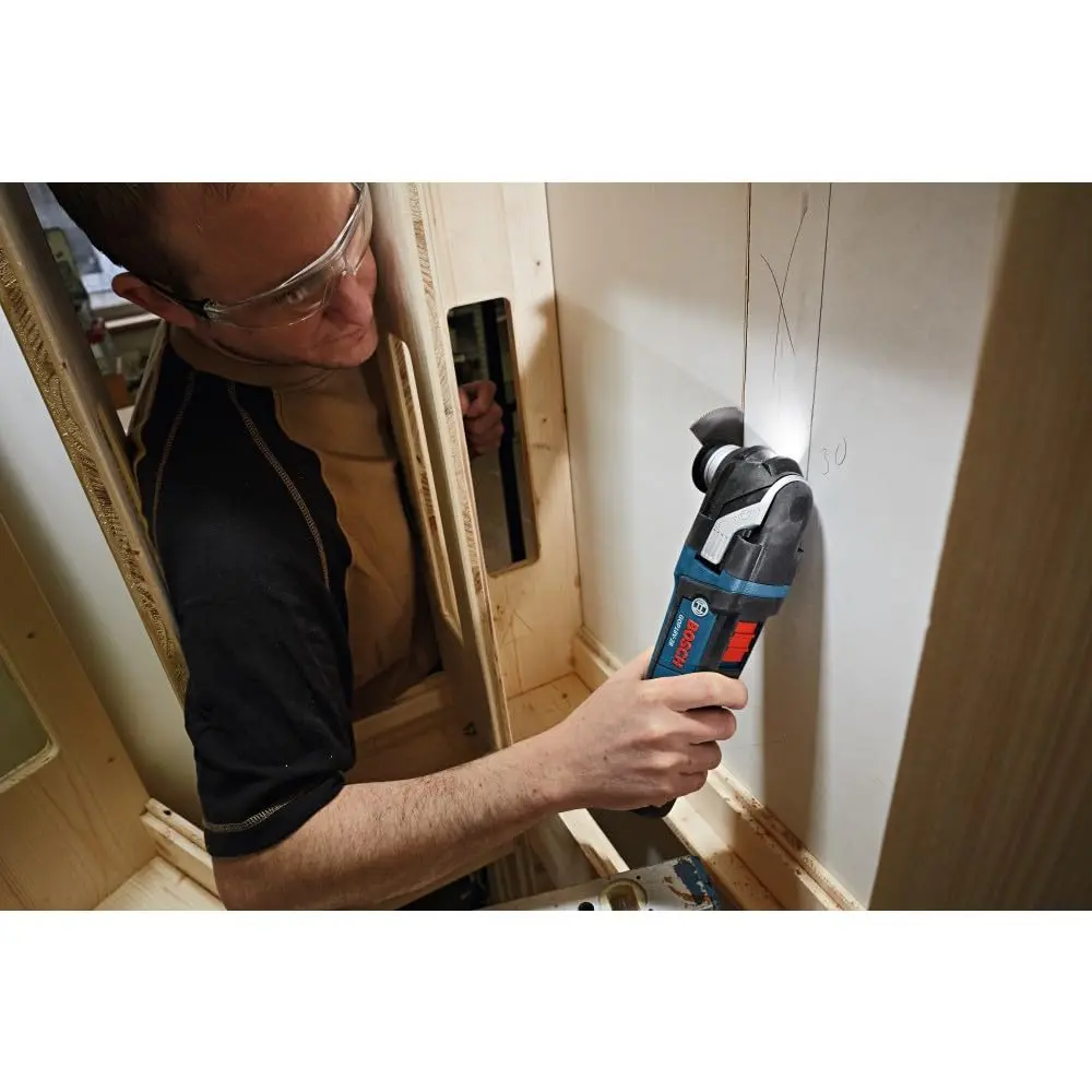 Bosch GOP18V-28N 18V EC Brushless Oscillating Multi-Tool | Versatile, Compact, StarlockPlus for Quick-Change (Bare Tool) - view 6