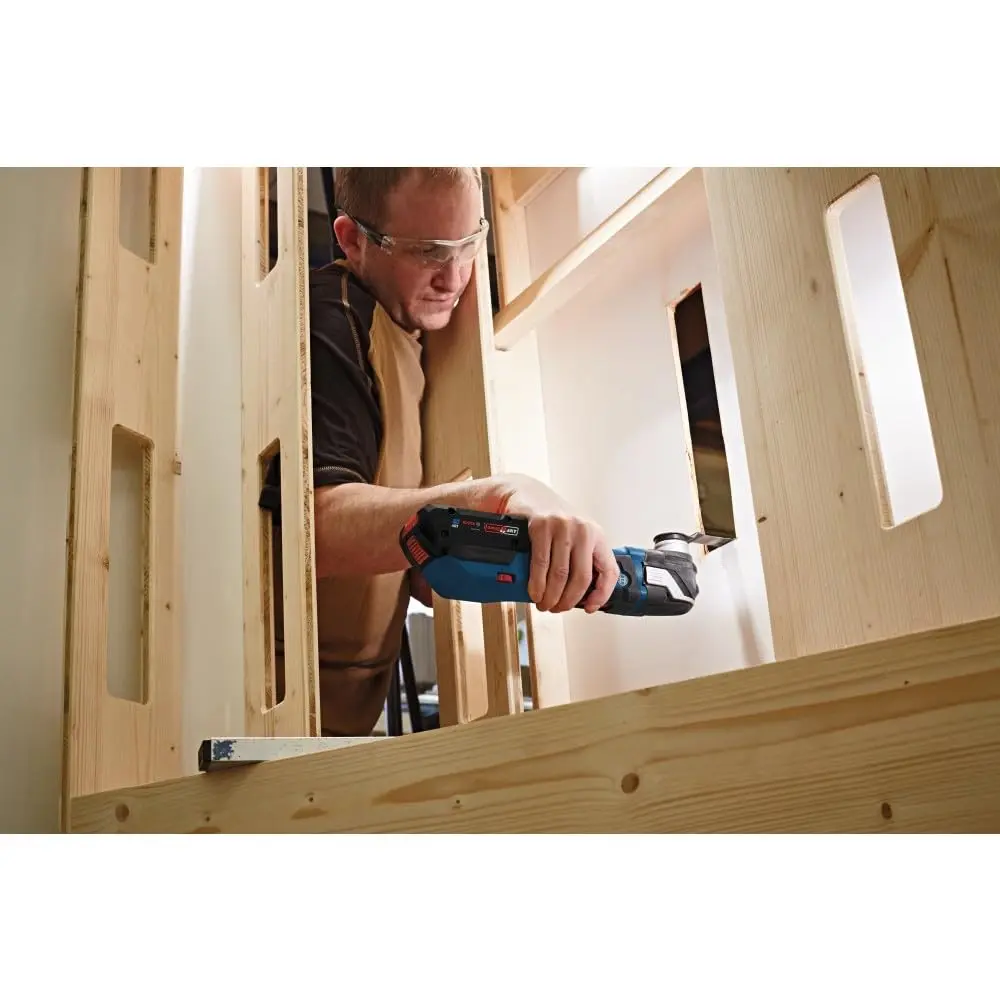 Bosch GOP18V-28N 18V EC Brushless Oscillating Multi-Tool | Versatile, Compact, StarlockPlus for Quick-Change (Bare Tool) - view 4