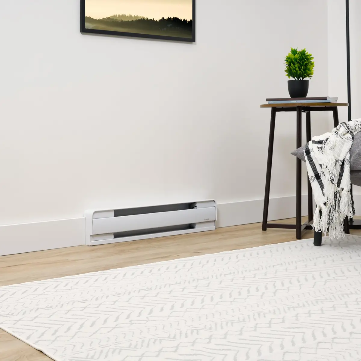 Stelpro B0502W B Series Baseboard Heater 500W 240V | Modern, Durable Wall-Mounted Heating for Living Room - view 6