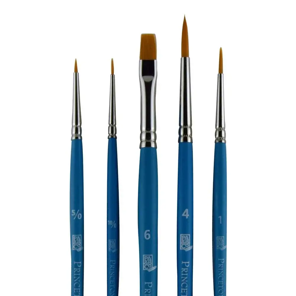 Princeton Select Artiste Brush Set No. 15, Synthetic, 5 Piece | Versatile All-Media Artist Brushes - view 3