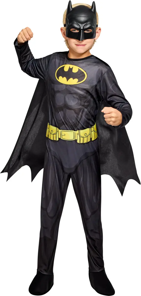 Rubies Batman Costume for Kids | Official DC Licensed Superhero Outfit (Medium) - main product image