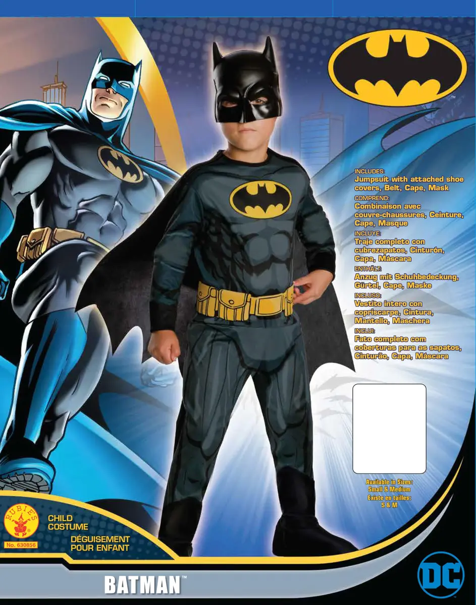 Rubies Batman Costume for Kids | Official DC Licensed Superhero Outfit (Medium) - view 5