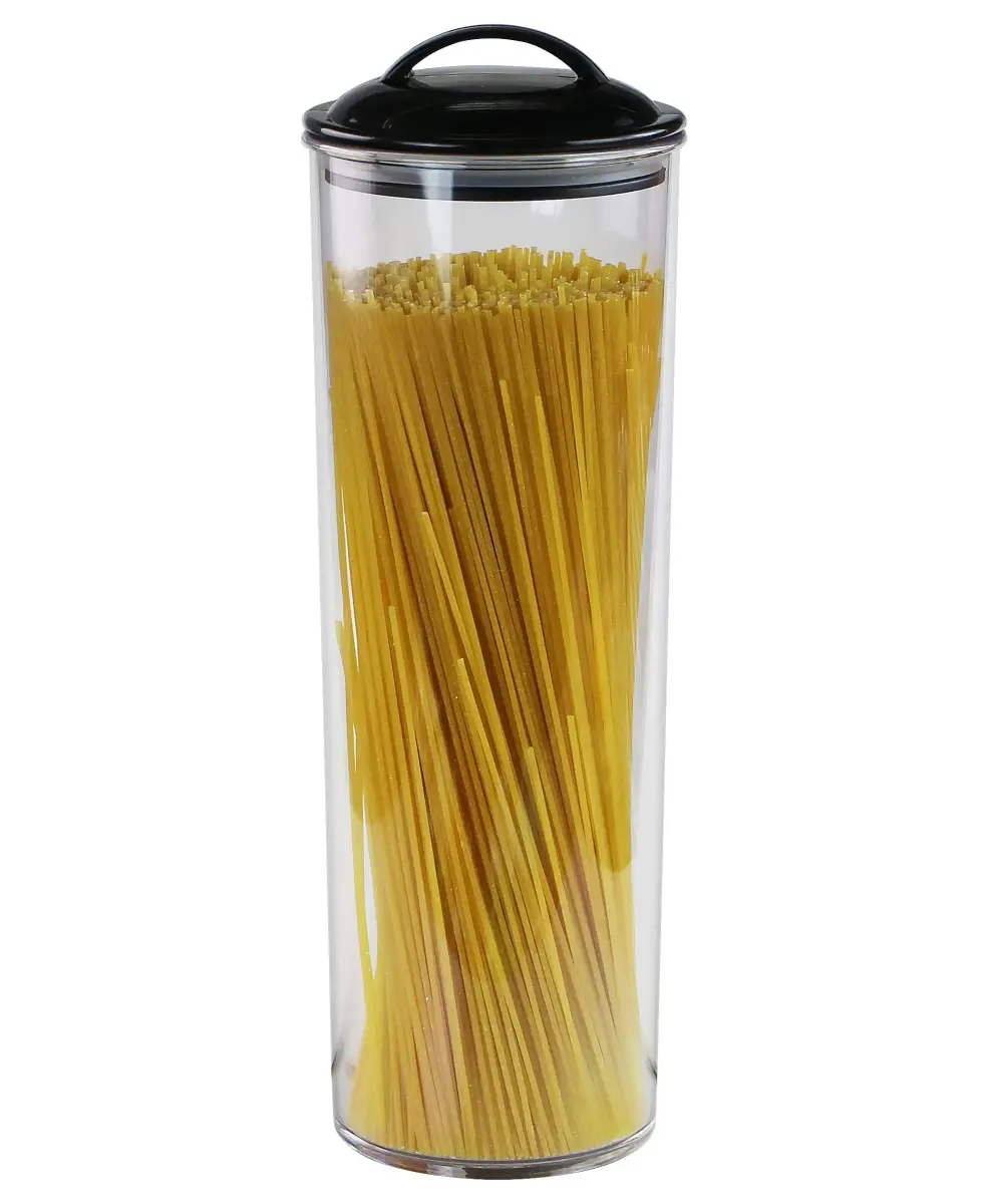 Reston Lloyd Tall Clear Spaghetti Pasta Storage Canister with Airtight Lid, 4 L (9 Cups) | Kitchen Pantry Organization - view 2