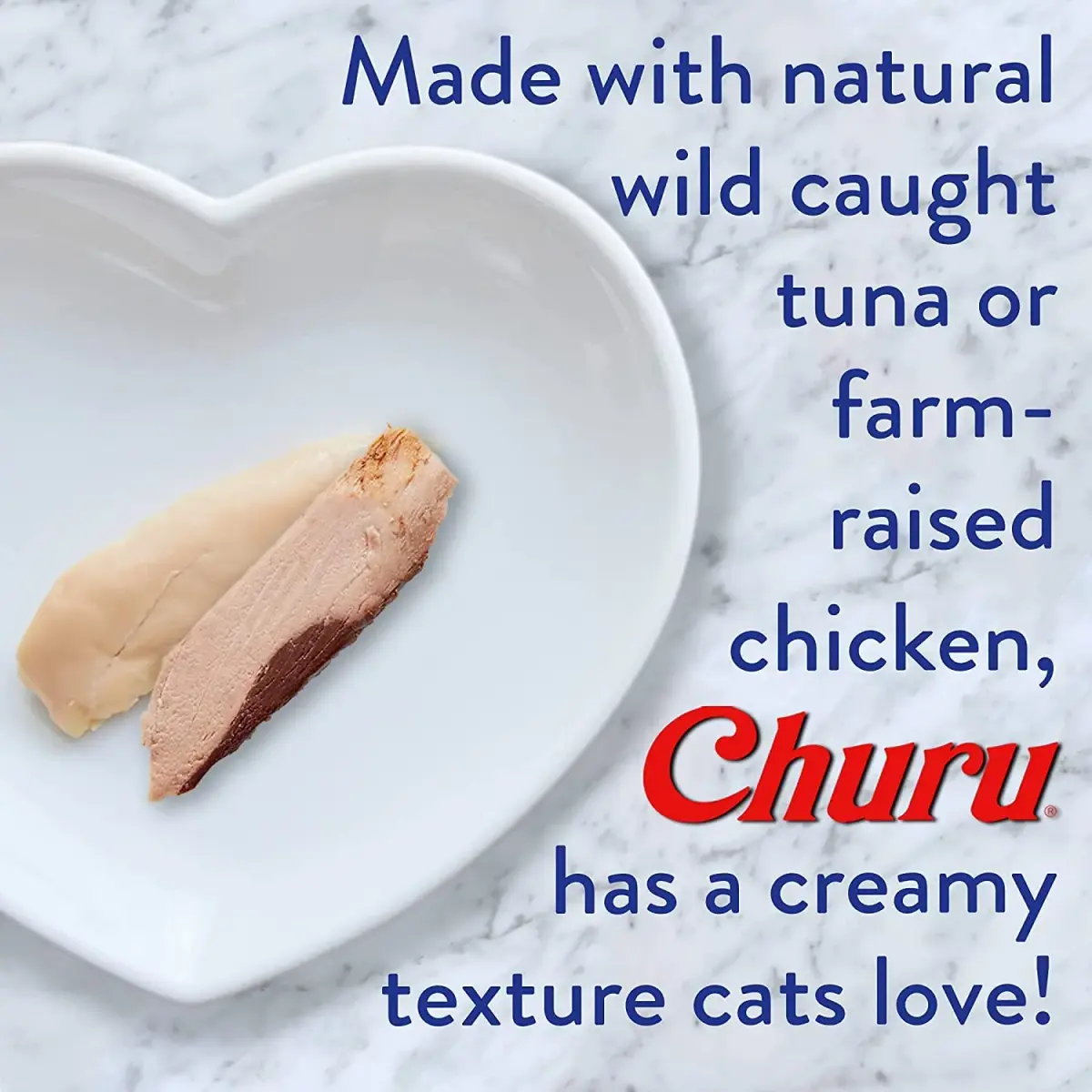 INABA Churu Lickable Creamy Purée Cat Treats 5 Flavor Variety Pack 10 oz (20 Tubes) | Hydrating & Low Calorie - view 4