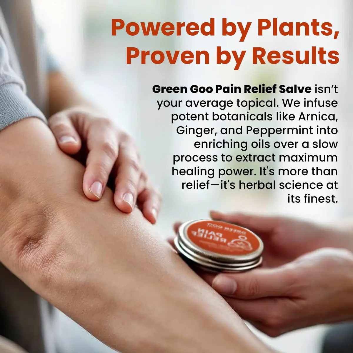 Green Goo Pain Relief Skin Salve 4 oz | All-Natural Arthritis & Muscle Pain Relief - view 8