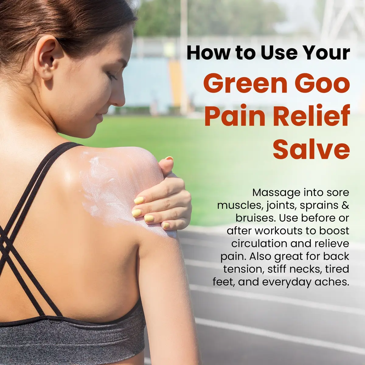 Green Goo Pain Relief Skin Salve 4 oz | All-Natural Arthritis & Muscle Pain Relief - view 3