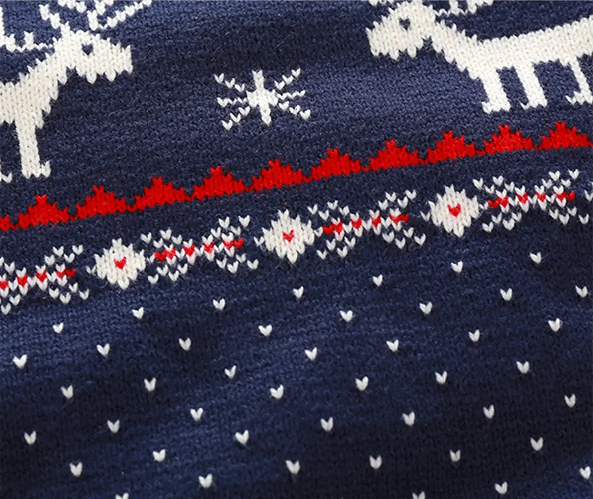 MULLSAN Children's Fireplace Lovely Sweater For Christmas Best Gift 4T (1.5 Years) | Festive Holiday Apparel - view 2