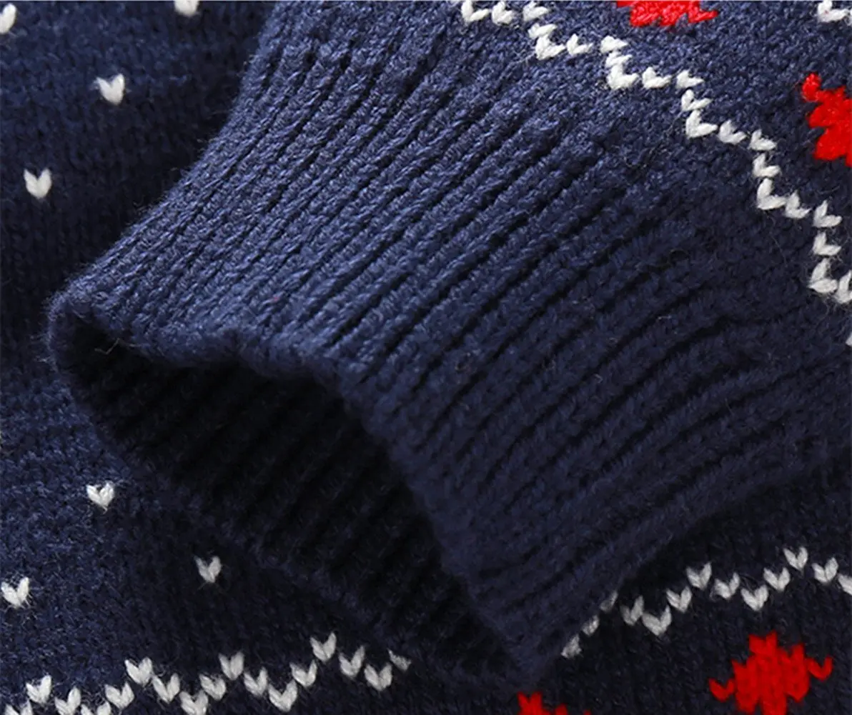 MULLSAN Children's Fireplace Lovely Sweater For Christmas Best Gift 4T (1.5 Years) | Festive Holiday Apparel - view 3