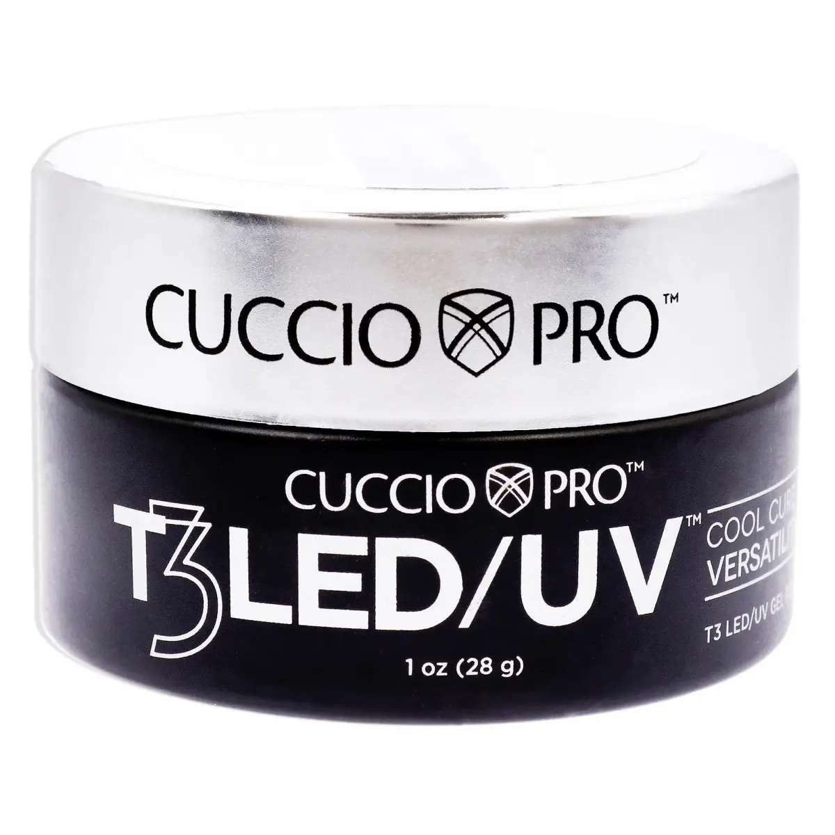 Cuccio Pro T3 LED/UV Cool Cure Versatility Gel - Disco Bling - 29ml (1 Oz) | Salon-Quality Gel Nail Polish - main product image
