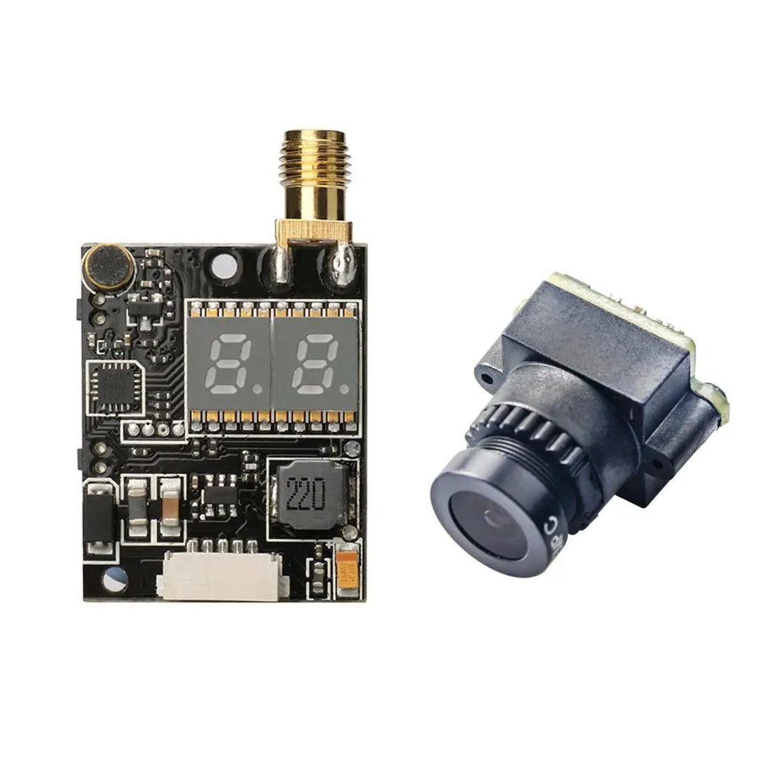 AKK Security Camera 2.8mm 120° 800TVL NTSC Switchable | Night Vision, Auto Focus, Waterproof - view 2