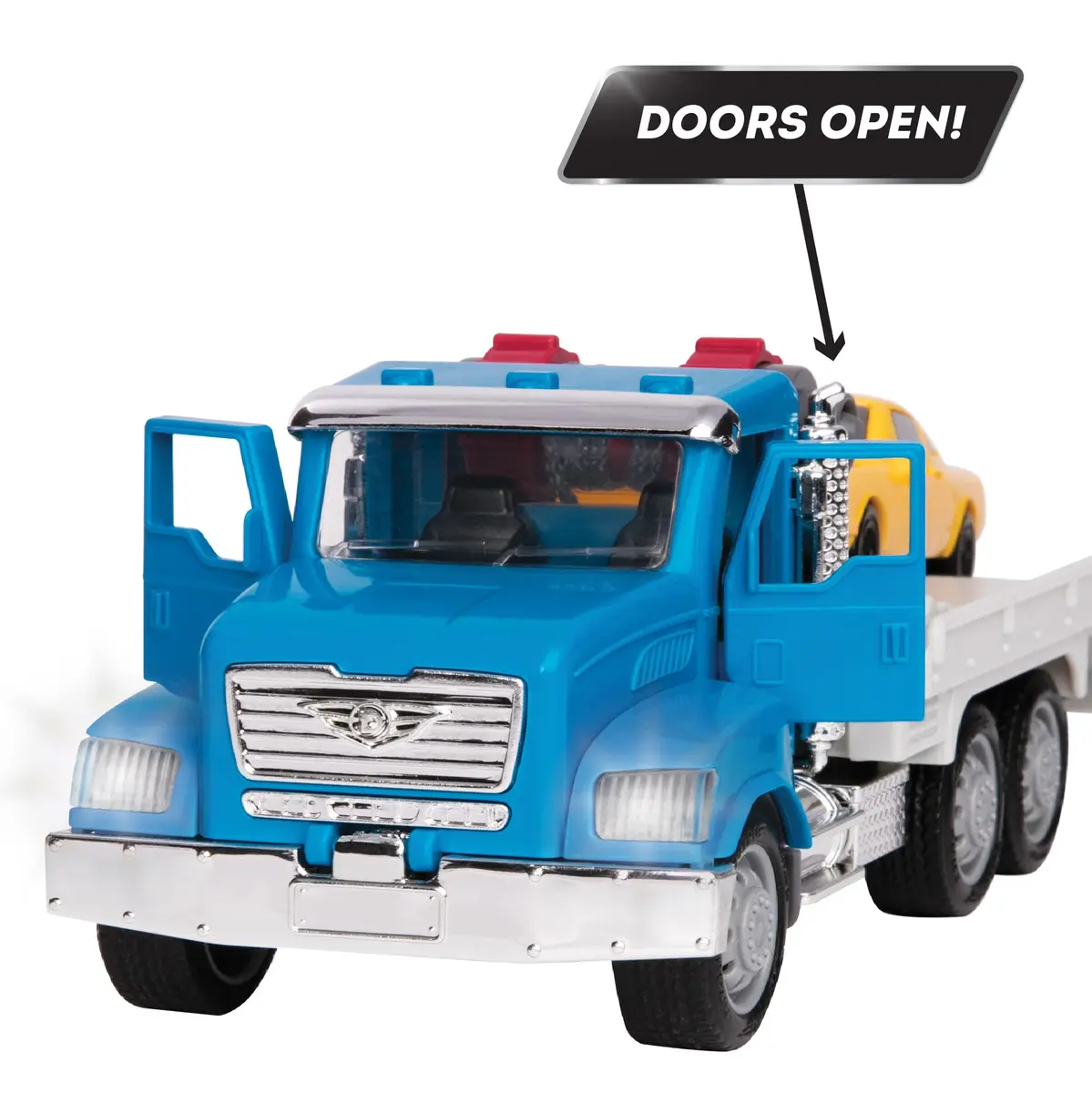 Driven by Battat Micro Tow Truck with Lights & Sounds, Movable Parts, 7-Inch Toy Vehicle | ASTM-Tested for Kids 3+ - view 7