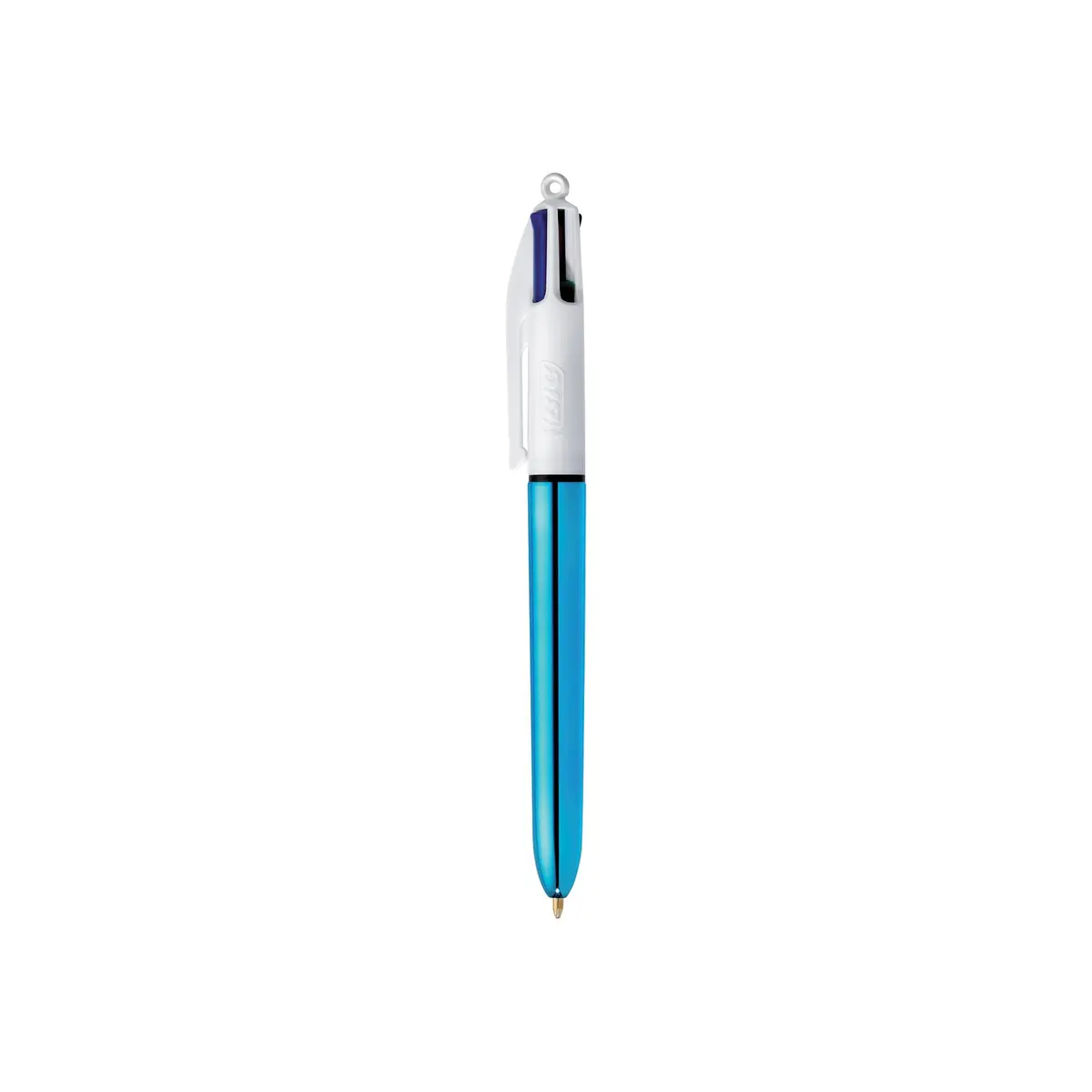 BIC 4 Color Shine Retractable Ballpoint Pen 1.0 mm | 2-Count, Multicolor Ink, Durable & Portable - view 6