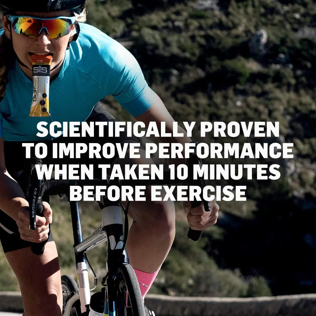 Science in Sport SiS GO Energy + Caffeine Gel, 22g Carbs, 75mg Caffeine, Citrus, 6 Count | Isotonic, Vegan, No Water Needed - view 7