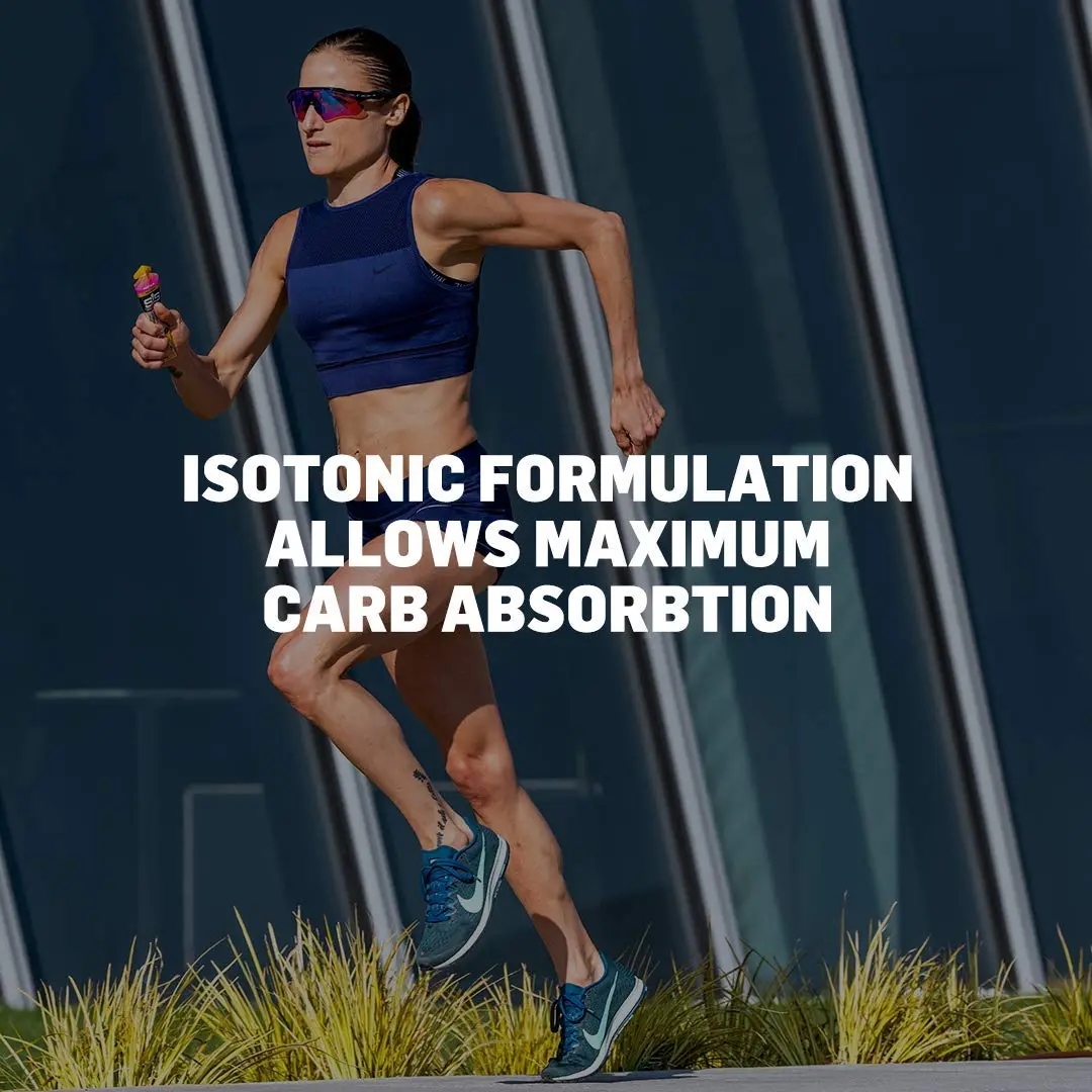 Science in Sport SiS GO Energy + Caffeine Gel, 22g Carbs, 75mg Caffeine, Citrus, 6 Count | Isotonic, Vegan, No Water Needed - view 4