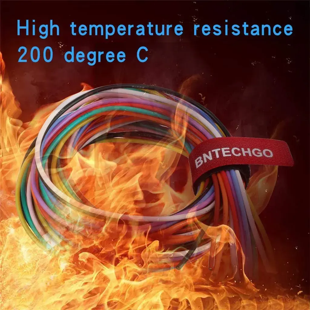 BNTECHGO 18 AWG Silicone Wire Kit - 10 Colors, 5ft Each | 50ft Total - view 4