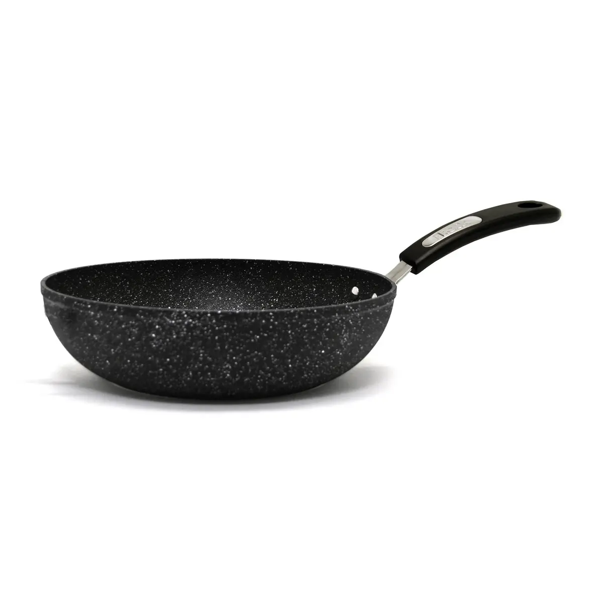 Starfrit The Rock Classic Stir Fry Pan, 28 cm | 3X more durable non-stick coating, scratch resistant, even heat, dishwasher safe - main product image