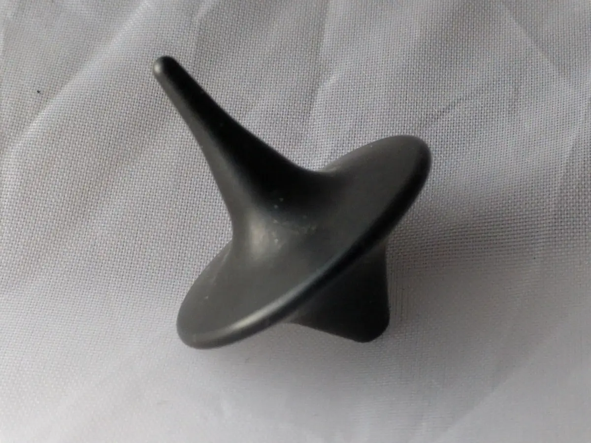 ShadowSpin Dark Precision Machined Spinning Top 303 Stainless Steel | Vintage Antique Look (70-120 chars) - view 5