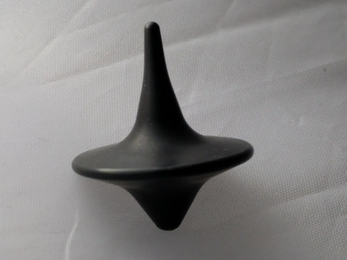 ShadowSpin Dark Precision Machined Spinning Top 303 Stainless Steel | Vintage Antique Look (70-120 chars) - view 2