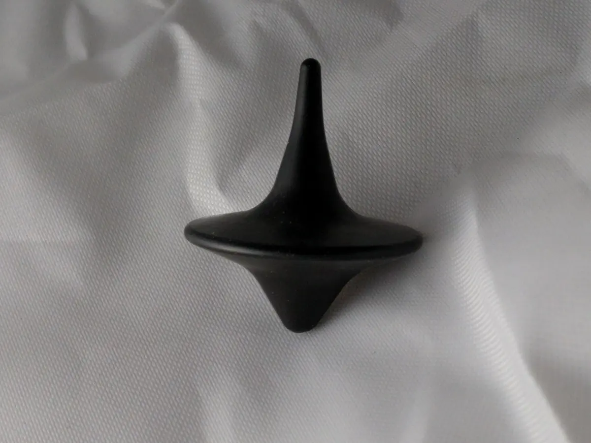 ShadowSpin Dark Precision Machined Spinning Top 303 Stainless Steel | Vintage Antique Look (70-120 chars) - view 3
